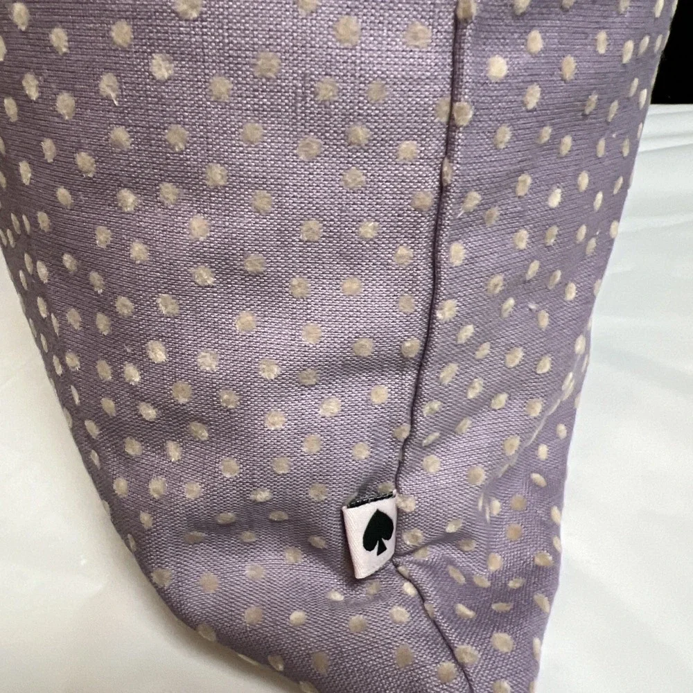 Kate Spade Light Purple Throw Pillow Poolside Dot 15 X 20